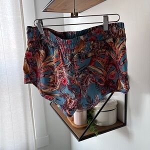 Tropical Print Shorts